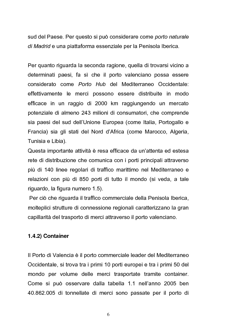Anteprima della tesi: Il porto di Valencia e gli effetti della America's Cup, Pagina 8