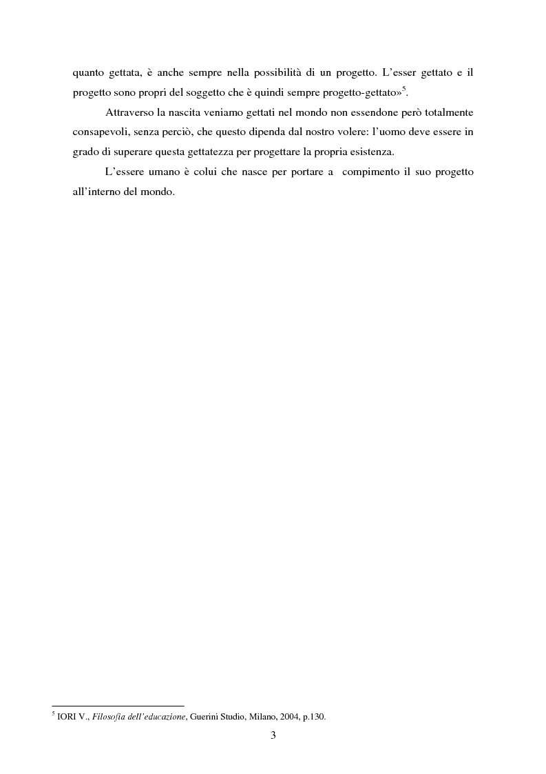 Anteprima della tesi: Parole concave per accogliere rinnovati orizzonti di senso. Il valore della parola nell'esperienza rieducativa del carcere., Pagina 5