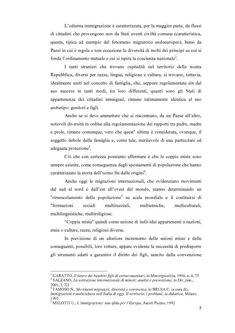 Anteprima della tesi: La sottrazione internazionale di minori nei suoi recenti sviluppi giurisprudenziali, Pagina 2