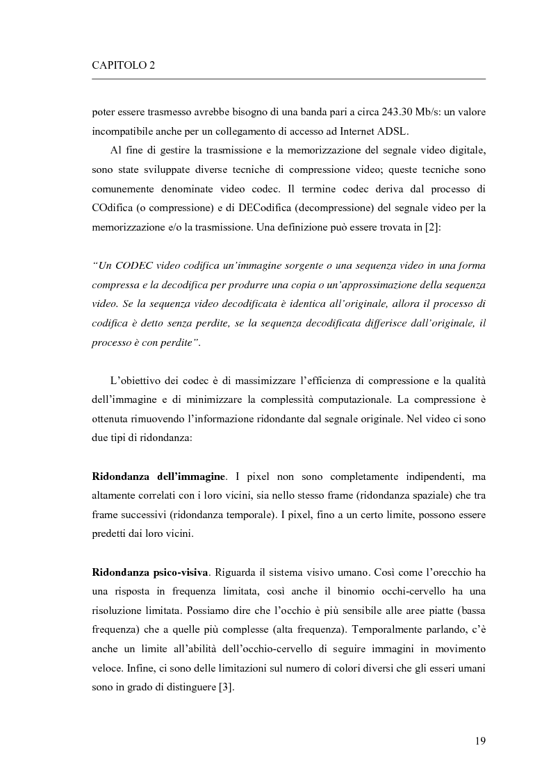Anteprima della tesi: Adattamento congiunto delle tecniche di codifica di sorgente e delle modalità trasmissive per il trasferimento di segnali video su canale radiomobile, Pagina 11