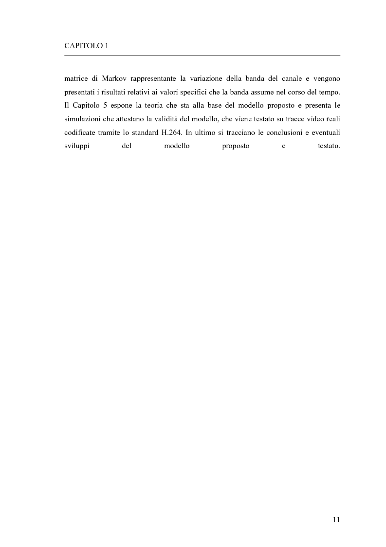 Anteprima della tesi: Adattamento congiunto delle tecniche di codifica di sorgente e delle modalità trasmissive per il trasferimento di segnali video su canale radiomobile, Pagina 3