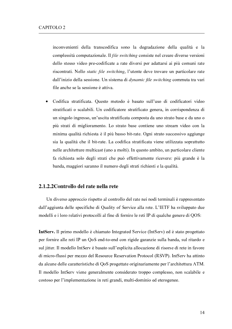 Anteprima della tesi: Adattamento congiunto delle tecniche di codifica di sorgente e delle modalità trasmissive per il trasferimento di segnali video su canale radiomobile, Pagina 6