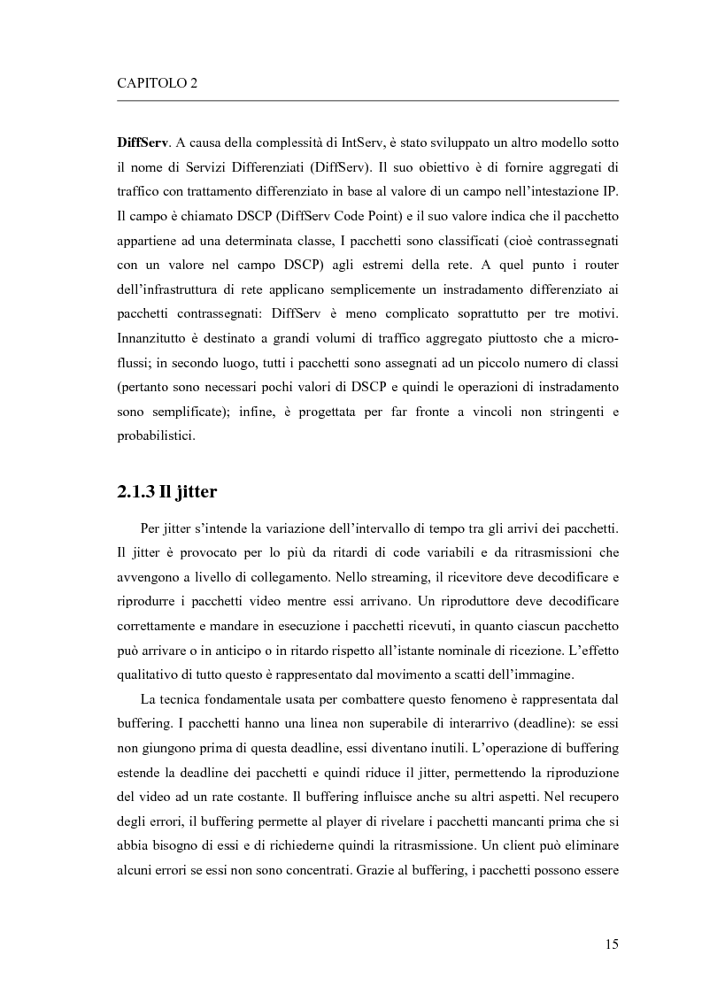 Anteprima della tesi: Adattamento congiunto delle tecniche di codifica di sorgente e delle modalità trasmissive per il trasferimento di segnali video su canale radiomobile, Pagina 7