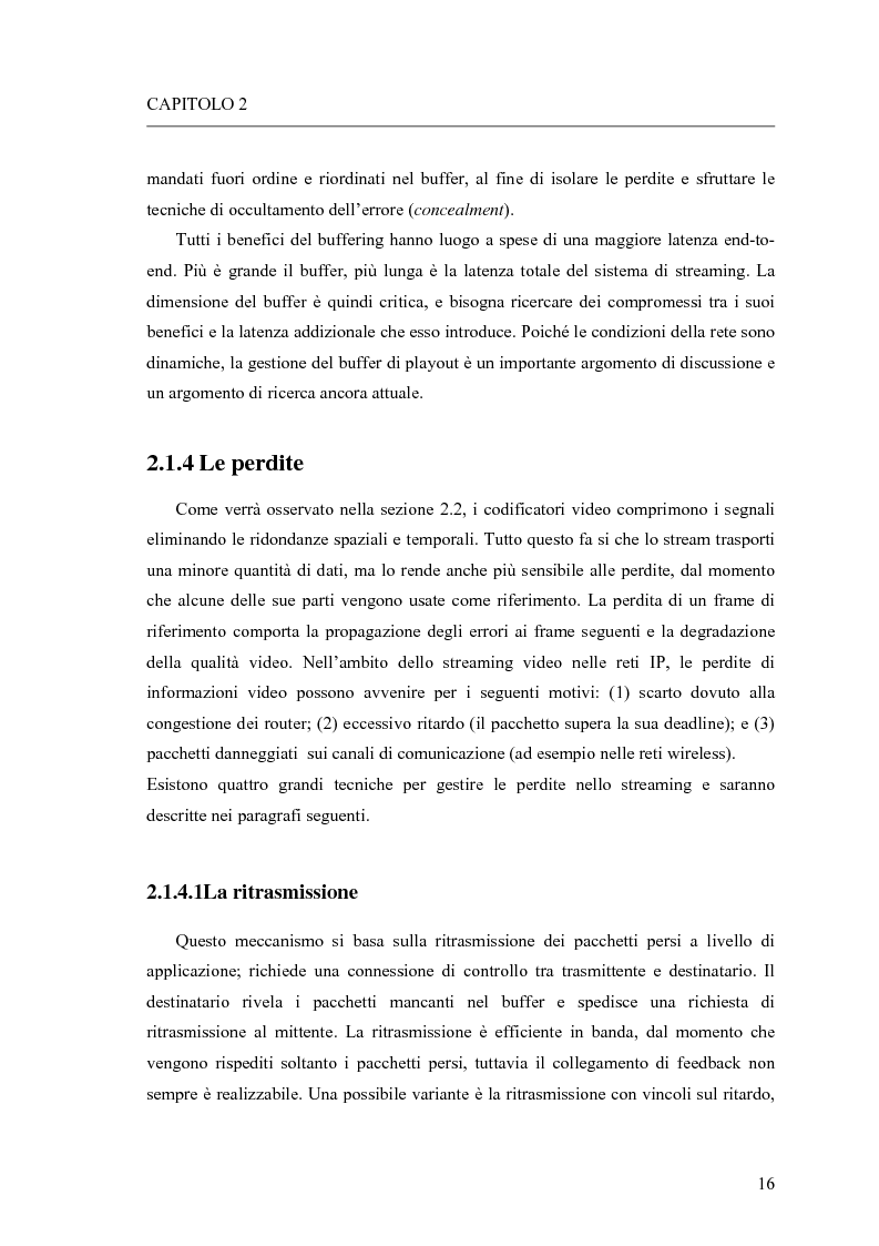 Anteprima della tesi: Adattamento congiunto delle tecniche di codifica di sorgente e delle modalità trasmissive per il trasferimento di segnali video su canale radiomobile, Pagina 8