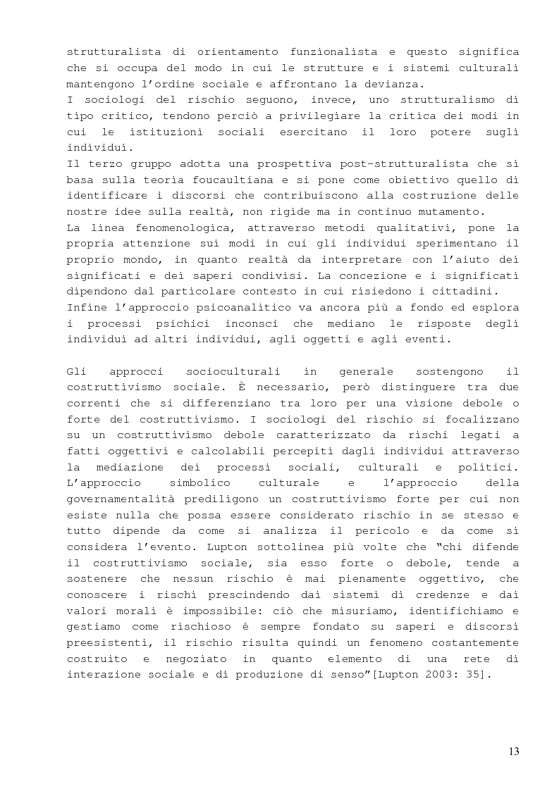 Anteprima della tesi: Dalla percezione del rischio al risk management in sanità, il sistema di incident reporting della Regione Emilia Romagna, Pagina 9