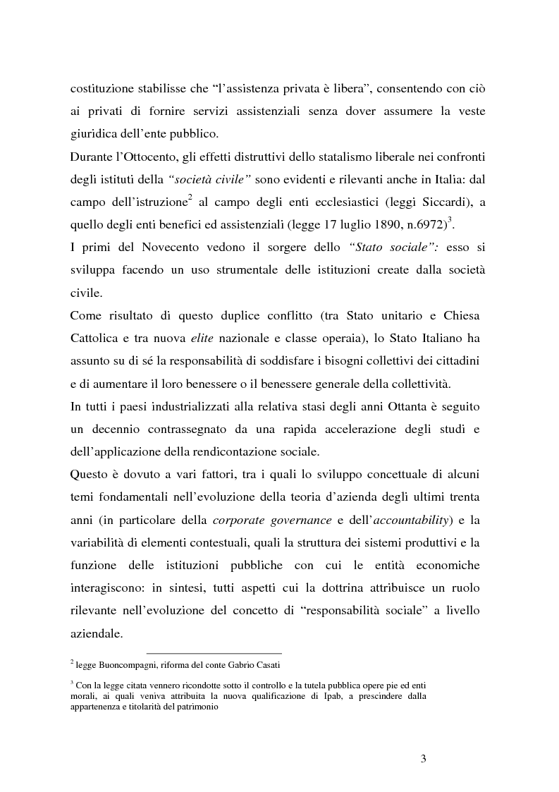 Anteprima della tesi: Organizzazioni non profit: normativa di riferimento e attività di controllo, Pagina 3