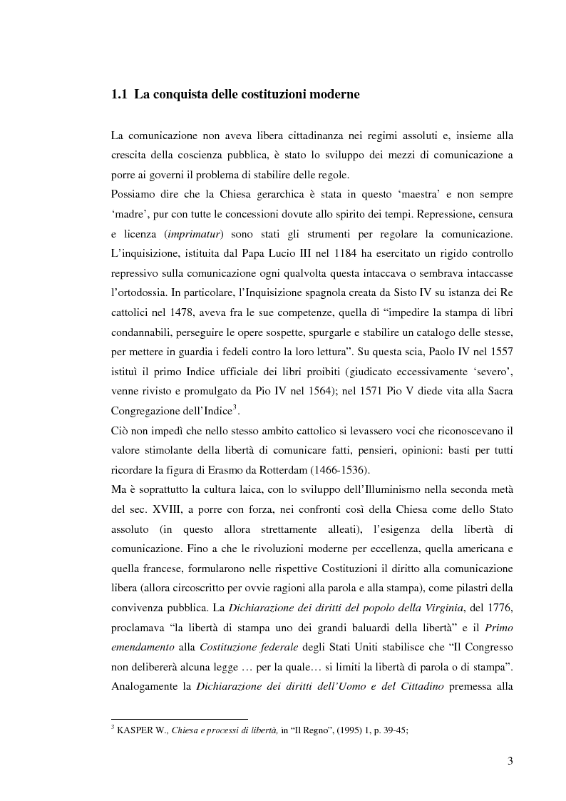 Anteprima della tesi: Il sistema radiotelevisivo tra pubblico e privato. Una proposta di legge di iniziativa popolare, Pagina 6