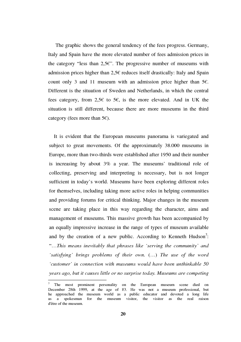 Anteprima della tesi: Going Digital: the European Museum Forum Experience within the European Union BRICKS Project, Pagina 7