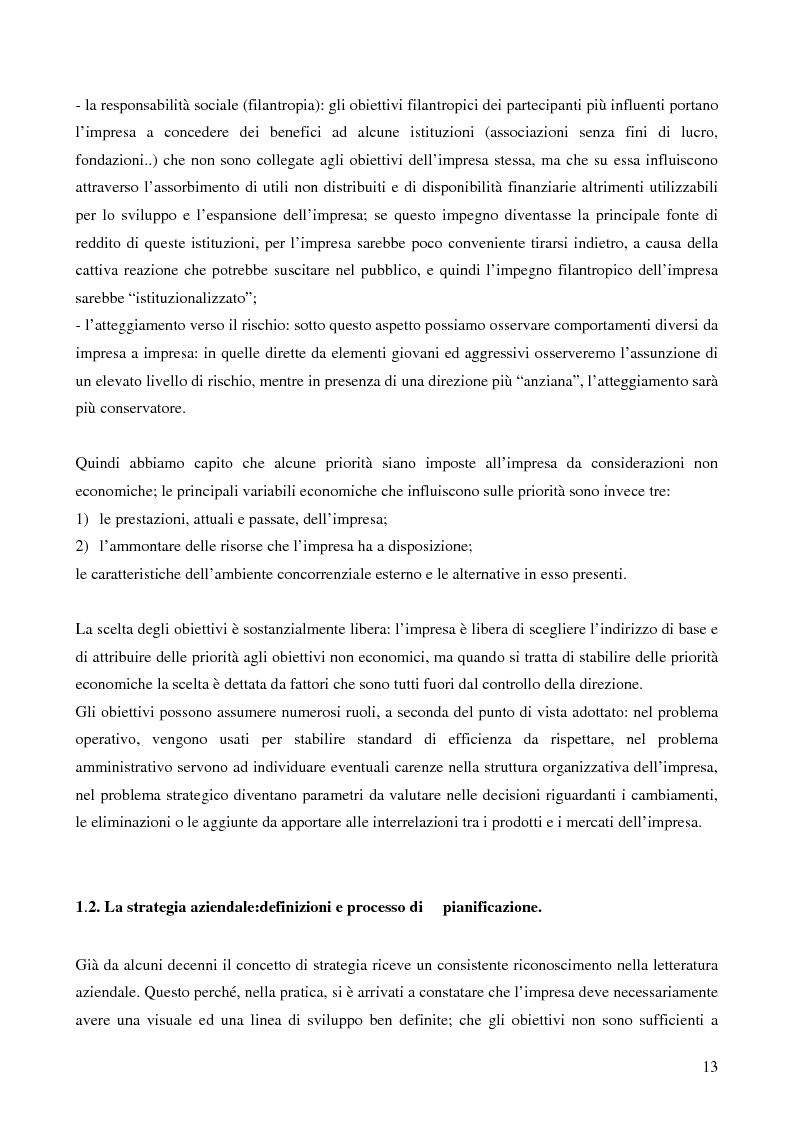 Anteprima della tesi: Le strategie di crescita e sviluppo dimensionale. Il caso Consip S.p.a., Pagina 10