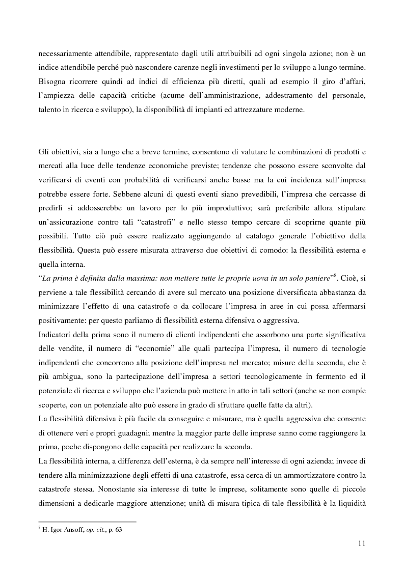 Anteprima della tesi: Le strategie di crescita e sviluppo dimensionale. Il caso Consip S.p.a., Pagina 8