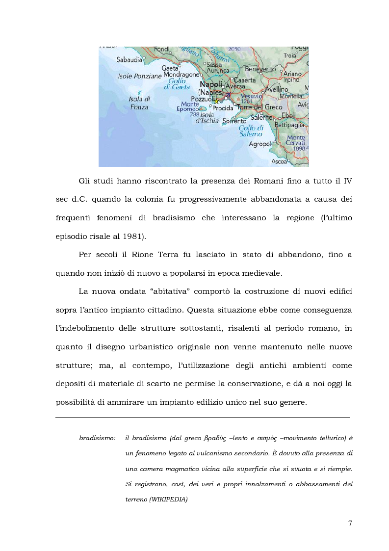 Anteprima della tesi: Caratterizzazione di malte di interesse archeologico: il caso studio del Rione Terra di Pozzuoli, Pagina 5