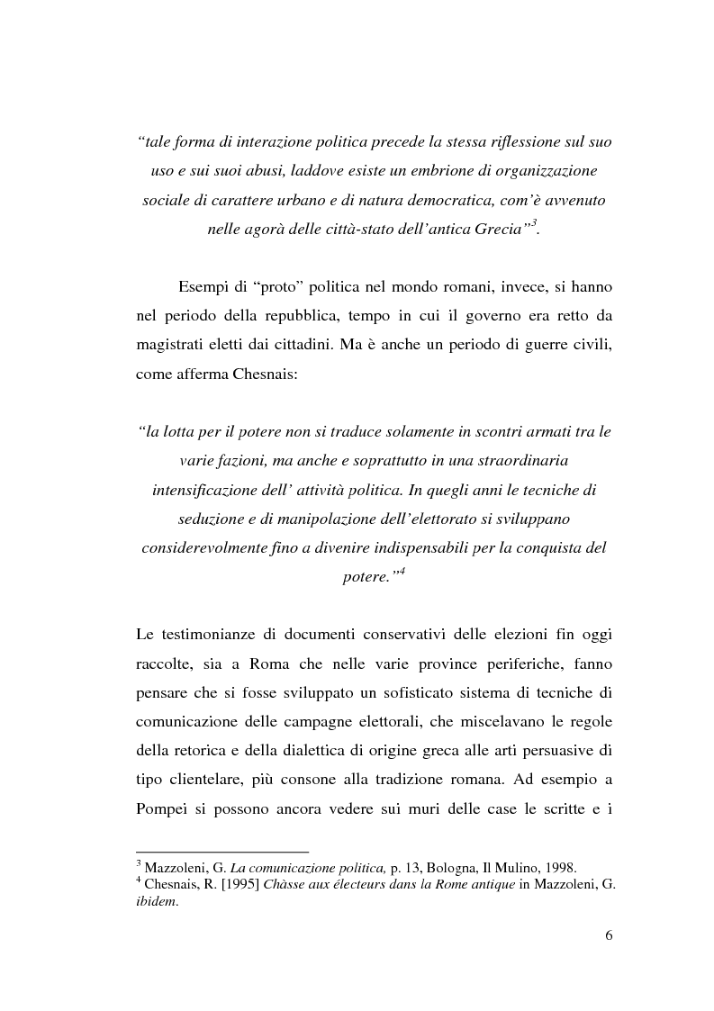 Anteprima della tesi: La comunicazione politica: tra propaganda, pubblicità e marketing, Pagina 4
