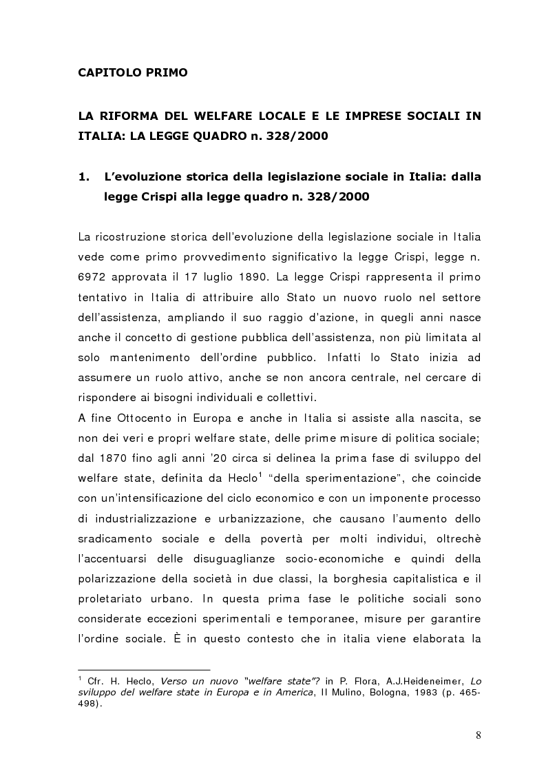 Anteprima della tesi: Fra governance e programmazione partecipata: il Piano Sociale di Zona nel distretto di Sondrio, Pagina 3