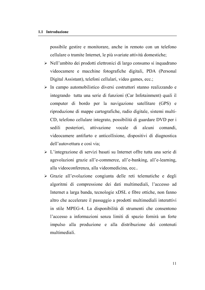 Anteprima della tesi: Progettazione su Chip FPGA VIRTEX-II di un Moltiplicatore SIMD per Applicazioni Multimediali, Pagina 5