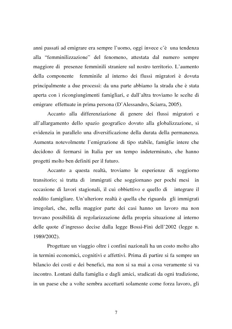 Anteprima della tesi: L’integrazione dei ragazzi stranieri a scuola: dalla multiculturalità all'interculturalità, Pagina 4