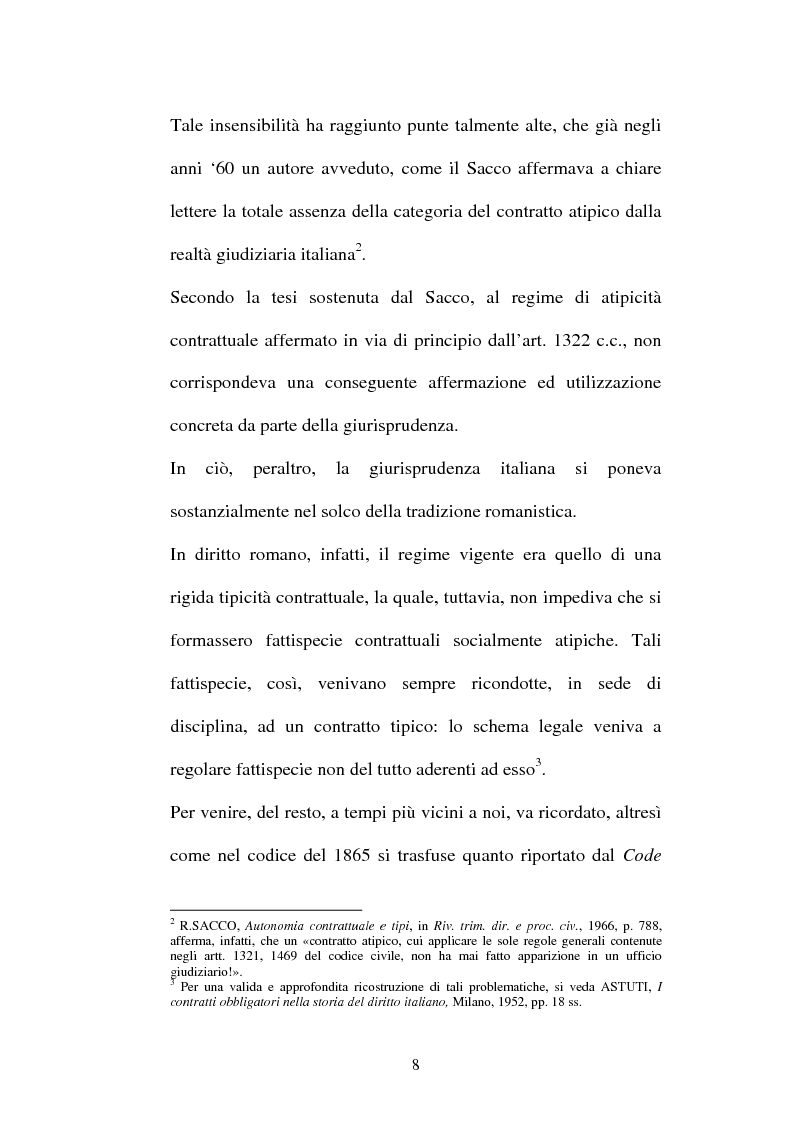 Anteprima della tesi: Il contratto di Franchising, Pagina 4