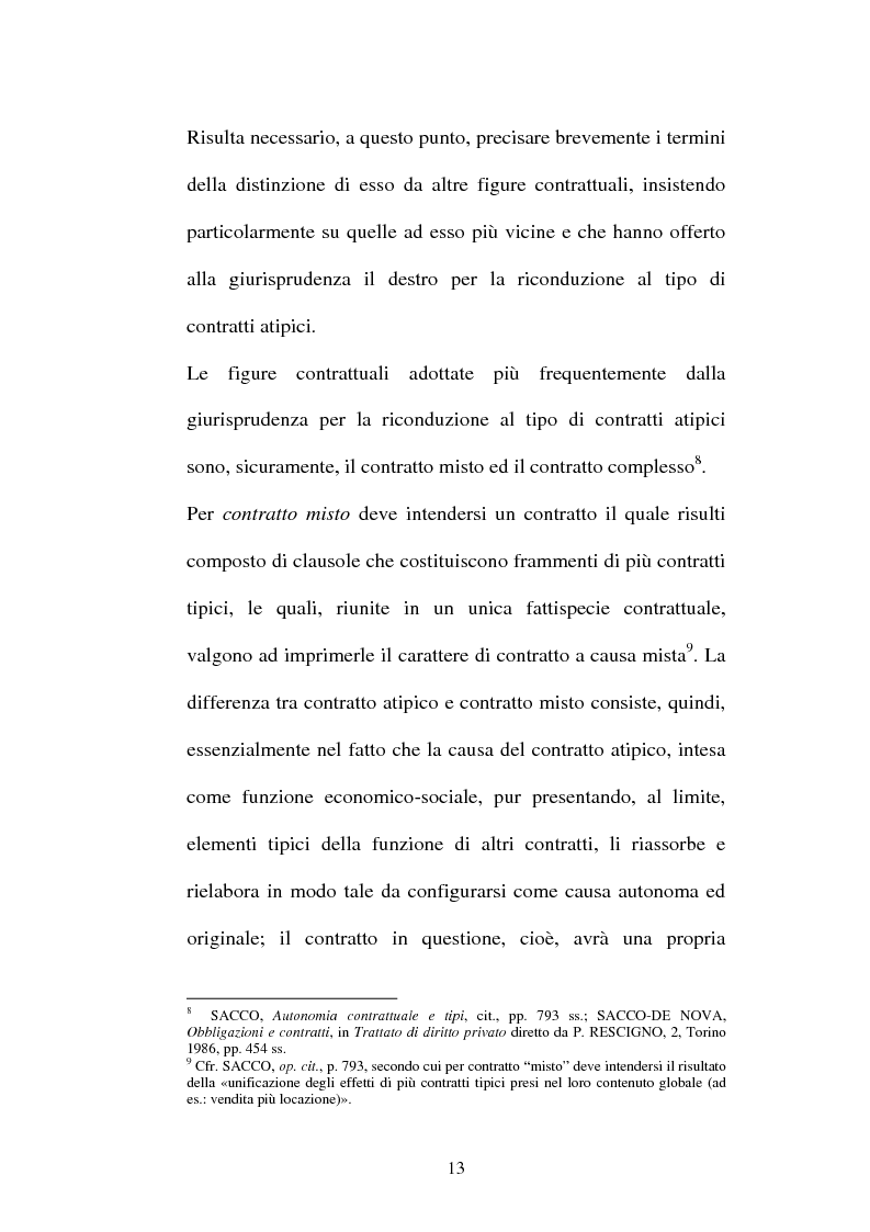 Anteprima della tesi: Il contratto di Franchising, Pagina 9