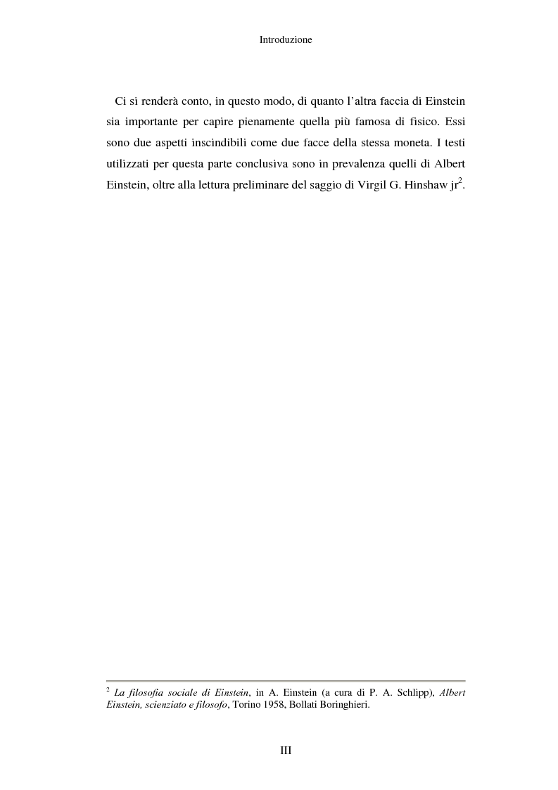 Anteprima della tesi: Epistemologia senza dogmi. Scienza e filosofia in A. Einstein, Pagina 3