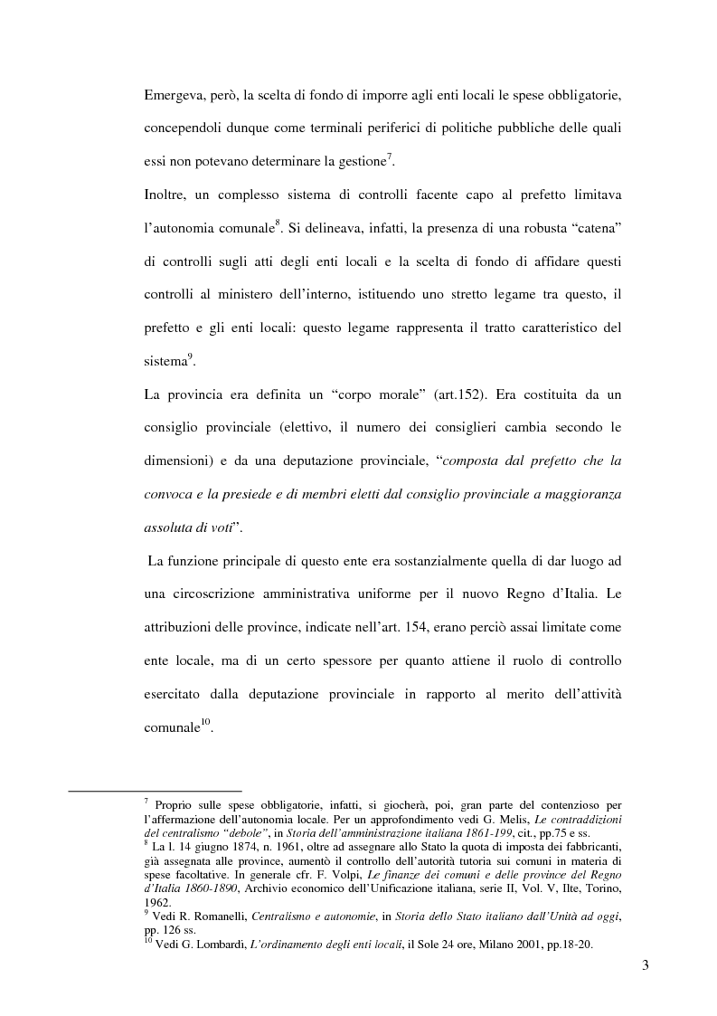 Anteprima della tesi: Associazionismo comunale e competitività territoriale. La gestione consortile dei servizi., Pagina 9