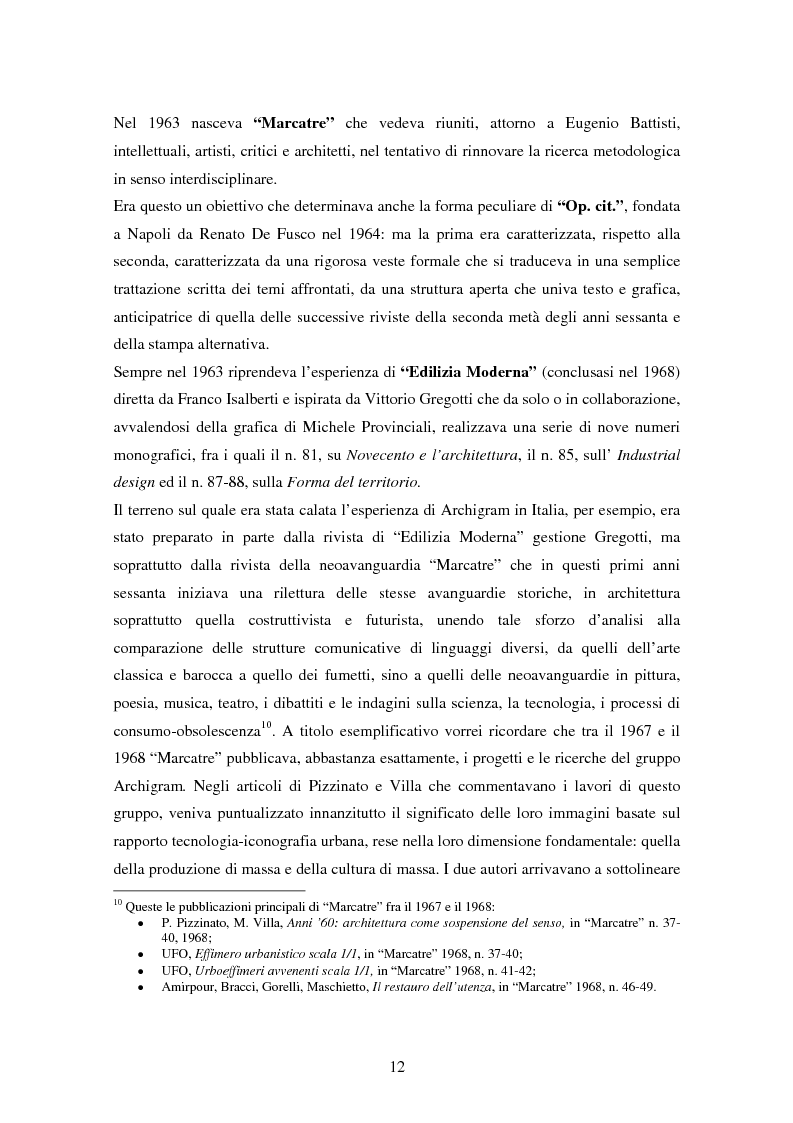 Anteprima della tesi: Superstudio - Progetti e pensieri 1966-1978, Pagina 12