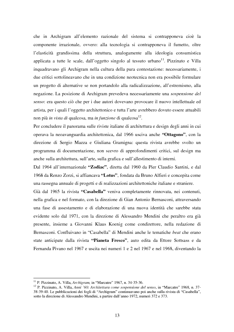Anteprima della tesi: Superstudio - Progetti e pensieri 1966-1978, Pagina 13