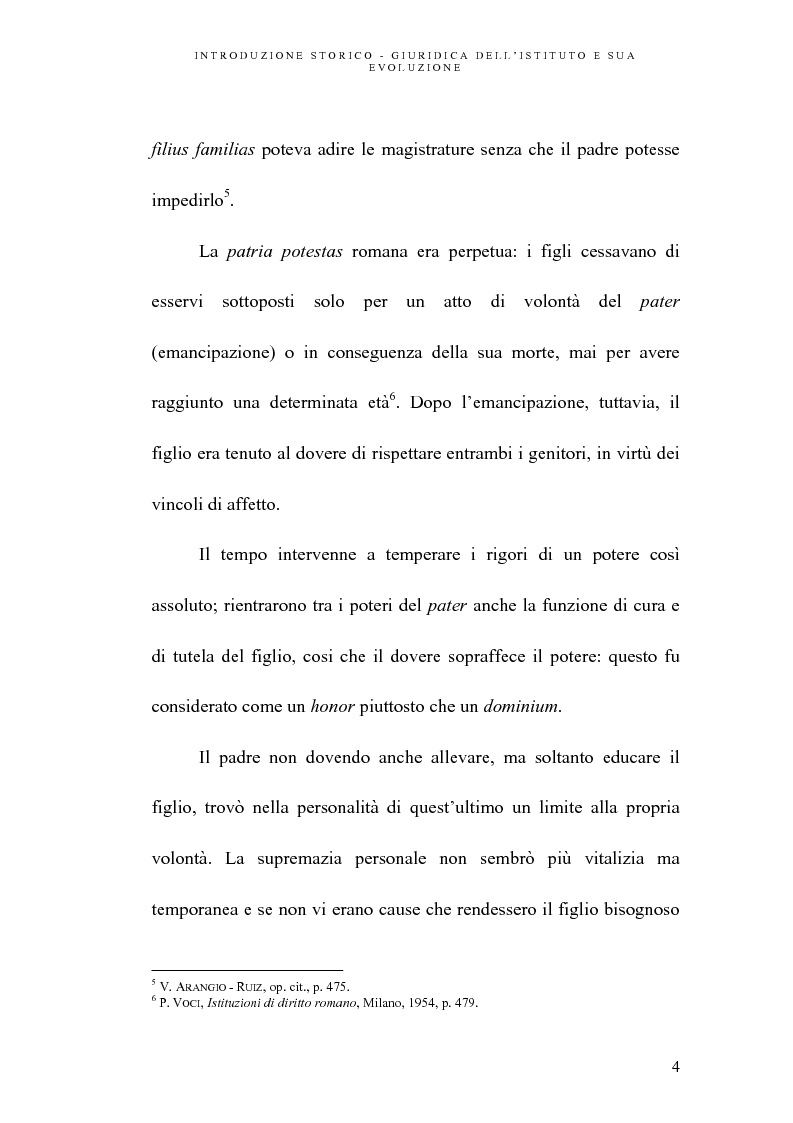 Anteprima della tesi: L'abuso della potestà genitoriale, Pagina 4