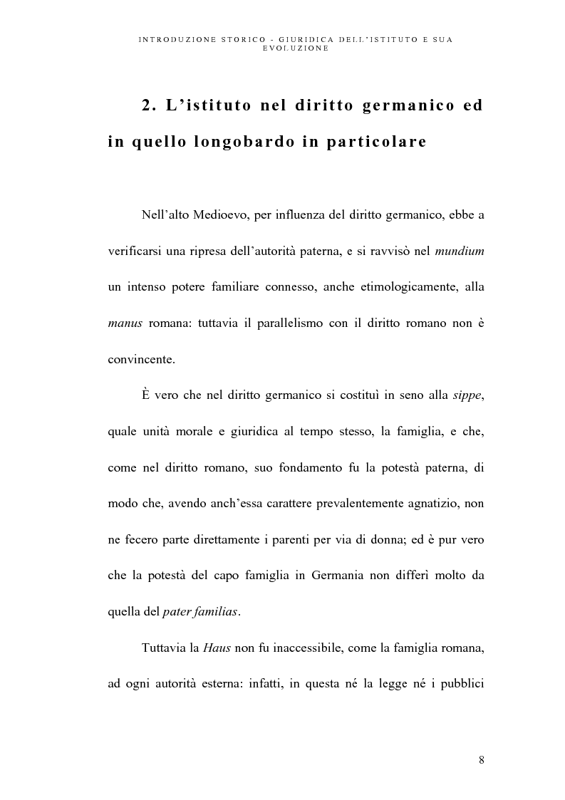 Anteprima della tesi: L'abuso della potestà genitoriale, Pagina 8