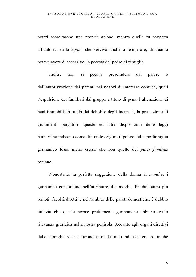 Anteprima della tesi: L'abuso della potestà genitoriale, Pagina 9