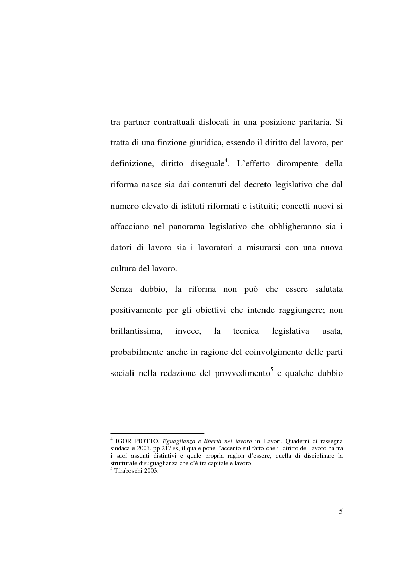 Anteprima della tesi: Il Contratto di Lavoro Intermittente, Pagina 3