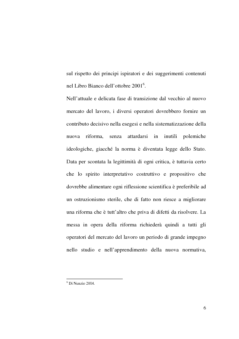 Anteprima della tesi: Il Contratto di Lavoro Intermittente, Pagina 4