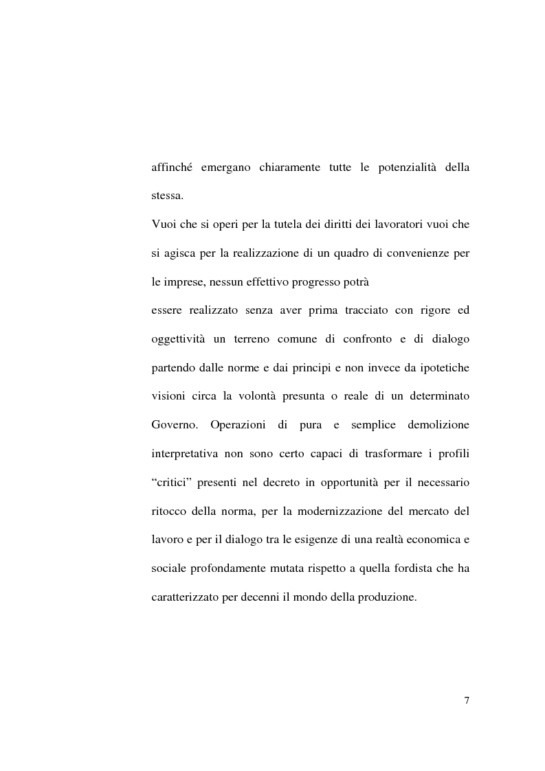 Anteprima della tesi: Il Contratto di Lavoro Intermittente, Pagina 5