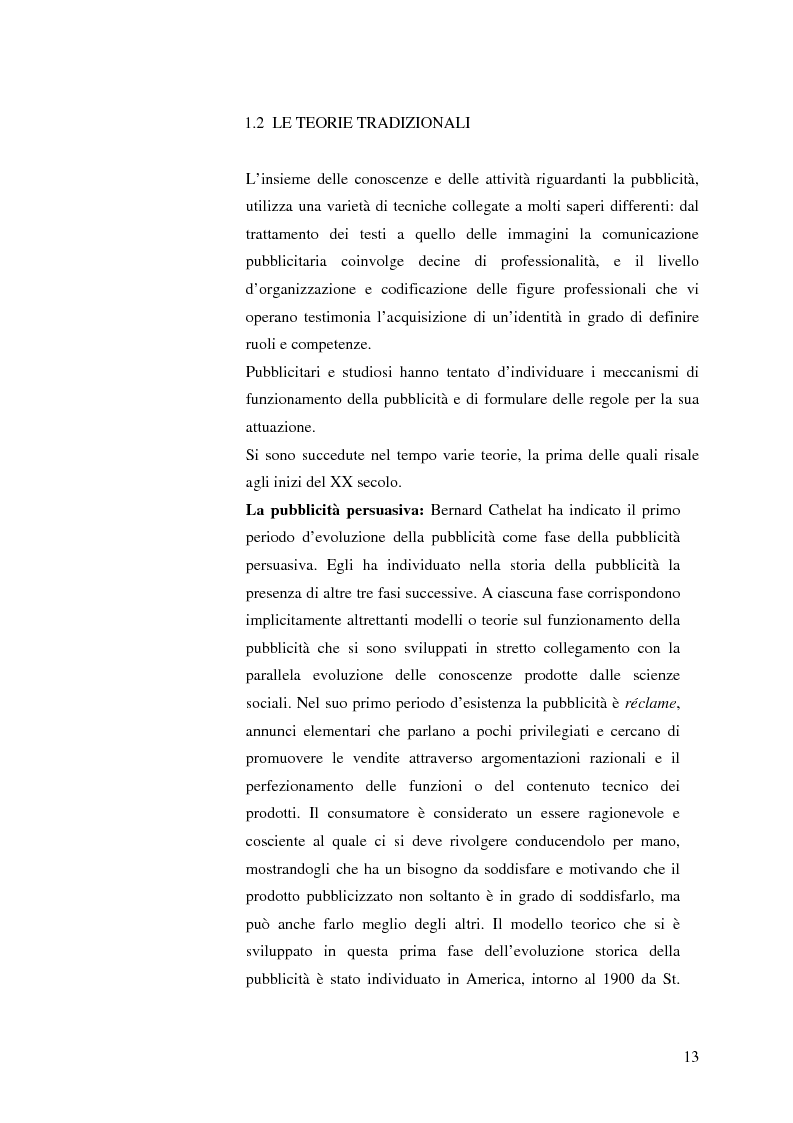Anteprima della tesi: La pubblicità mitica, Pagina 10