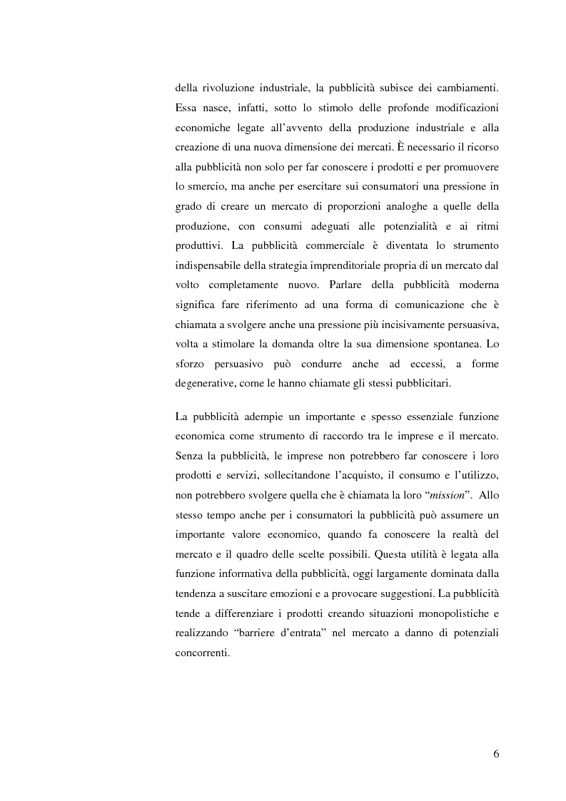 Anteprima della tesi: La pubblicità mitica, Pagina 3