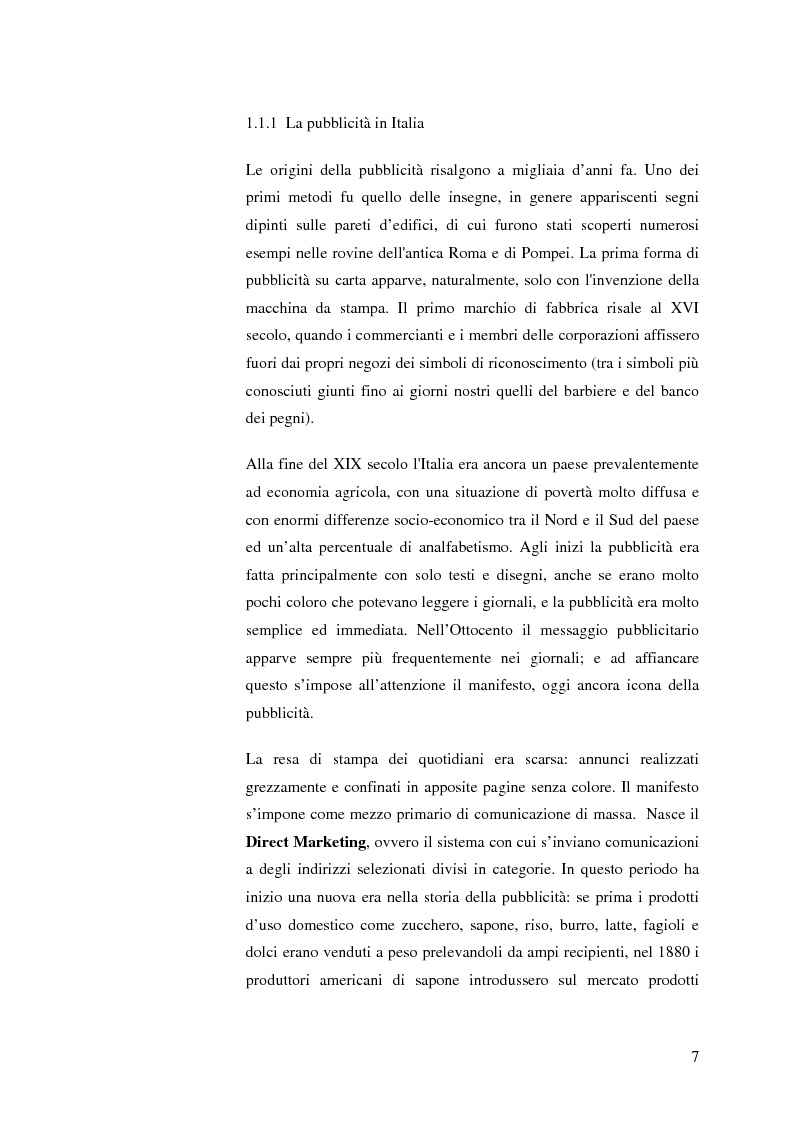 Anteprima della tesi: La pubblicità mitica, Pagina 4