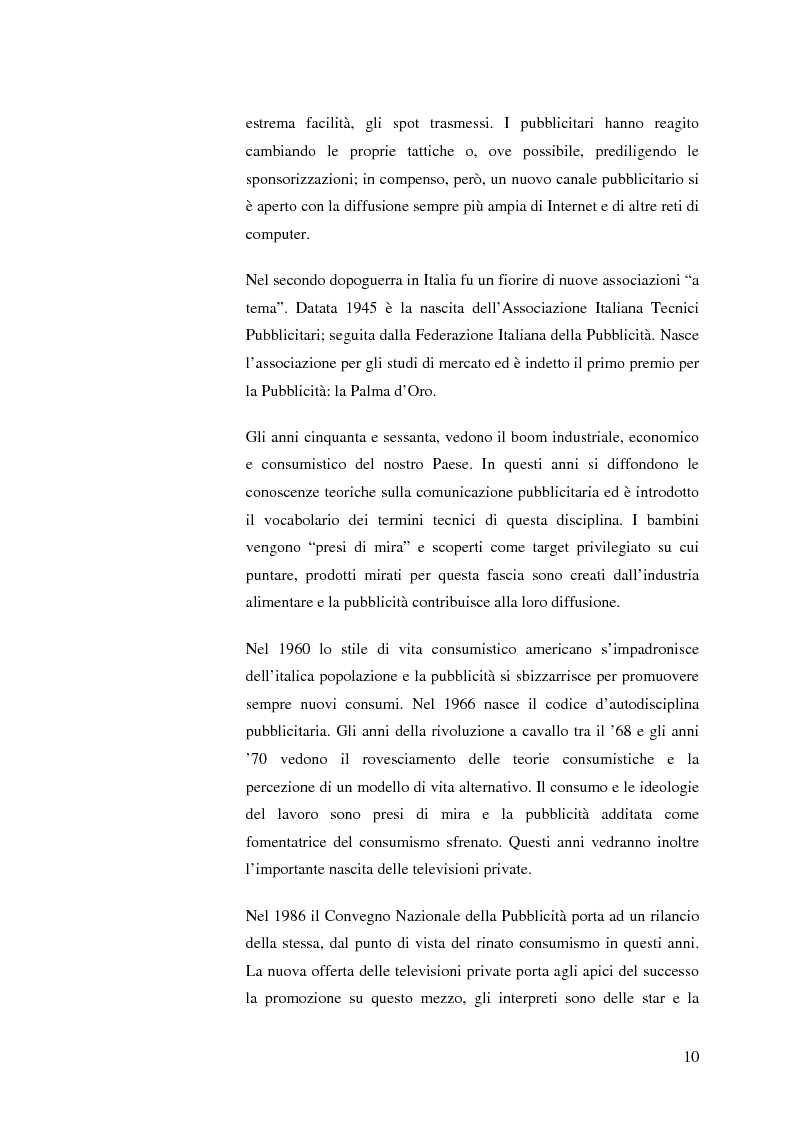Anteprima della tesi: La pubblicità mitica, Pagina 7
