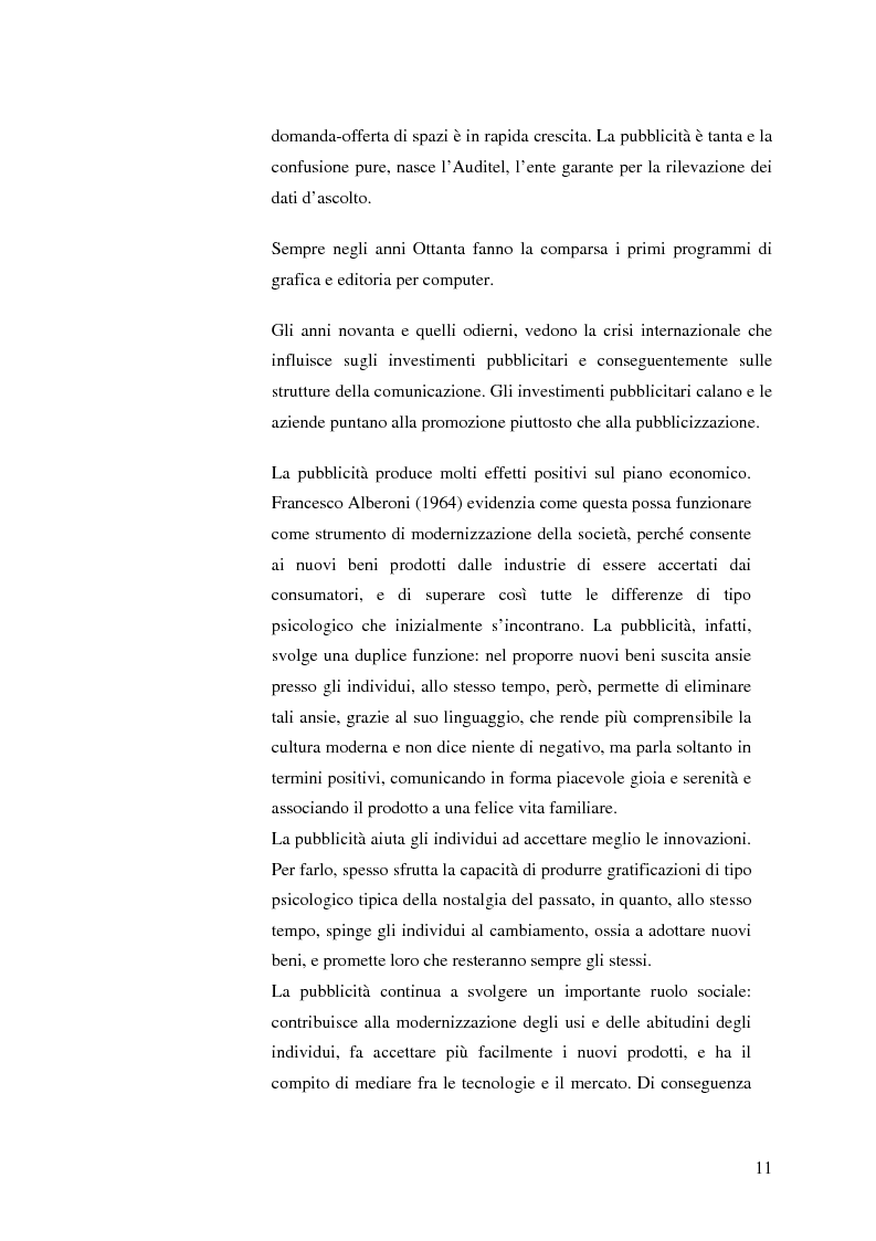Anteprima della tesi: La pubblicità mitica, Pagina 8