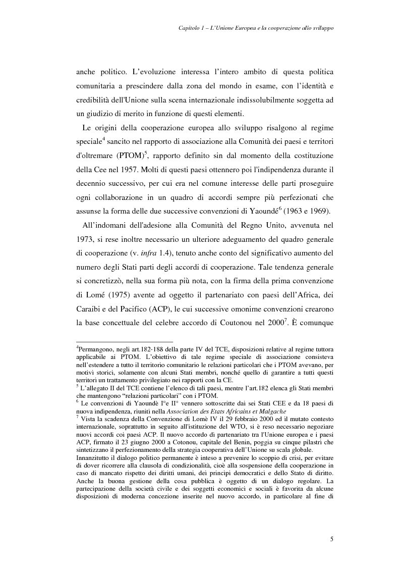 Anteprima della tesi: La cooperazione allo sviluppo dell'Unione europea con l'Asia, Pagina 5