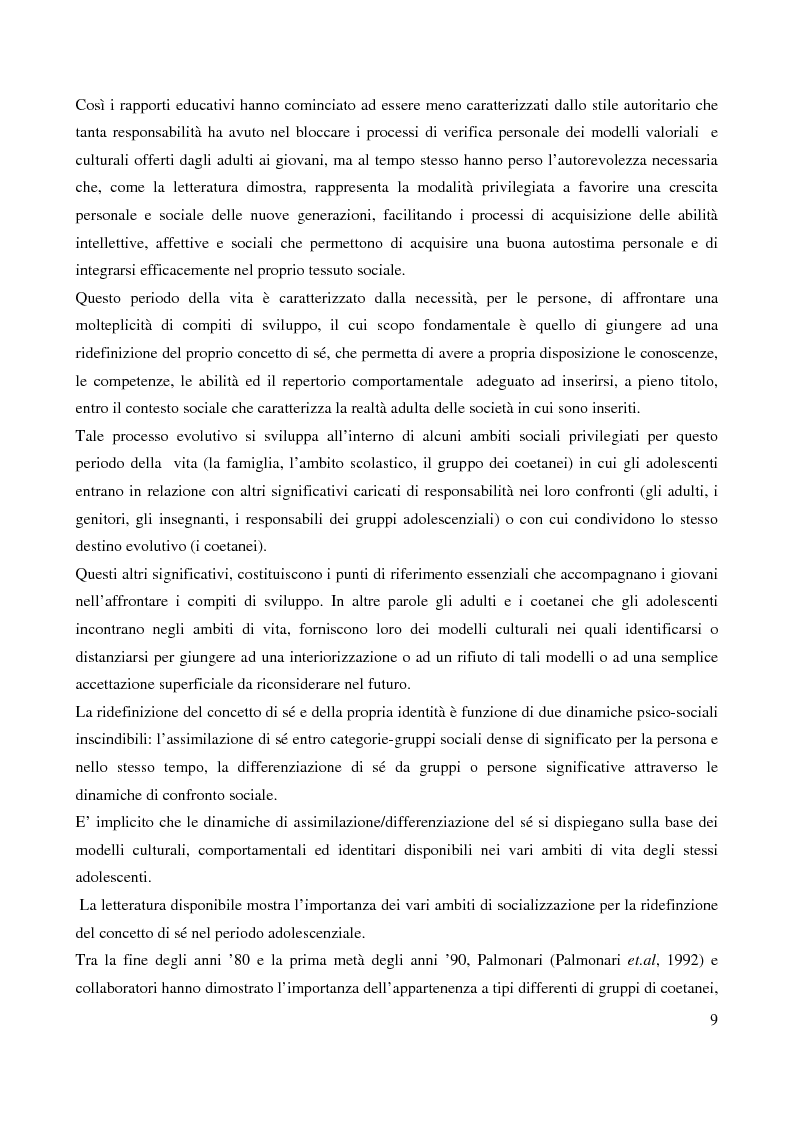 Anteprima della tesi: Il bullismo adolescenziale. Uno studio condotto nel sulcis iglesiente, Pagina 5