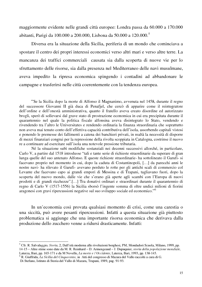 Anteprima della tesi: La luce nella tomba. Fede, ideologie e strategie di fronte alla morte nella Castelvetrano di sec. XVI e XVII, Pagina 10