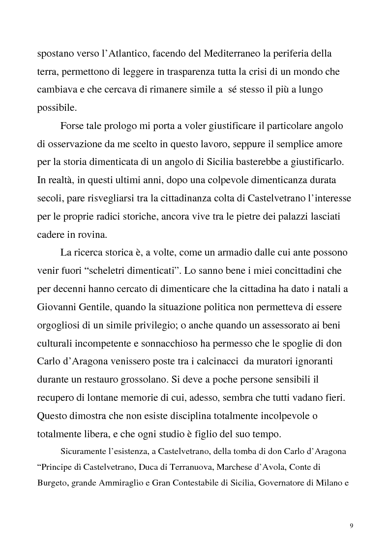 Anteprima della tesi: La luce nella tomba. Fede, ideologie e strategie di fronte alla morte nella Castelvetrano di sec. XVI e XVII, Pagina 4
