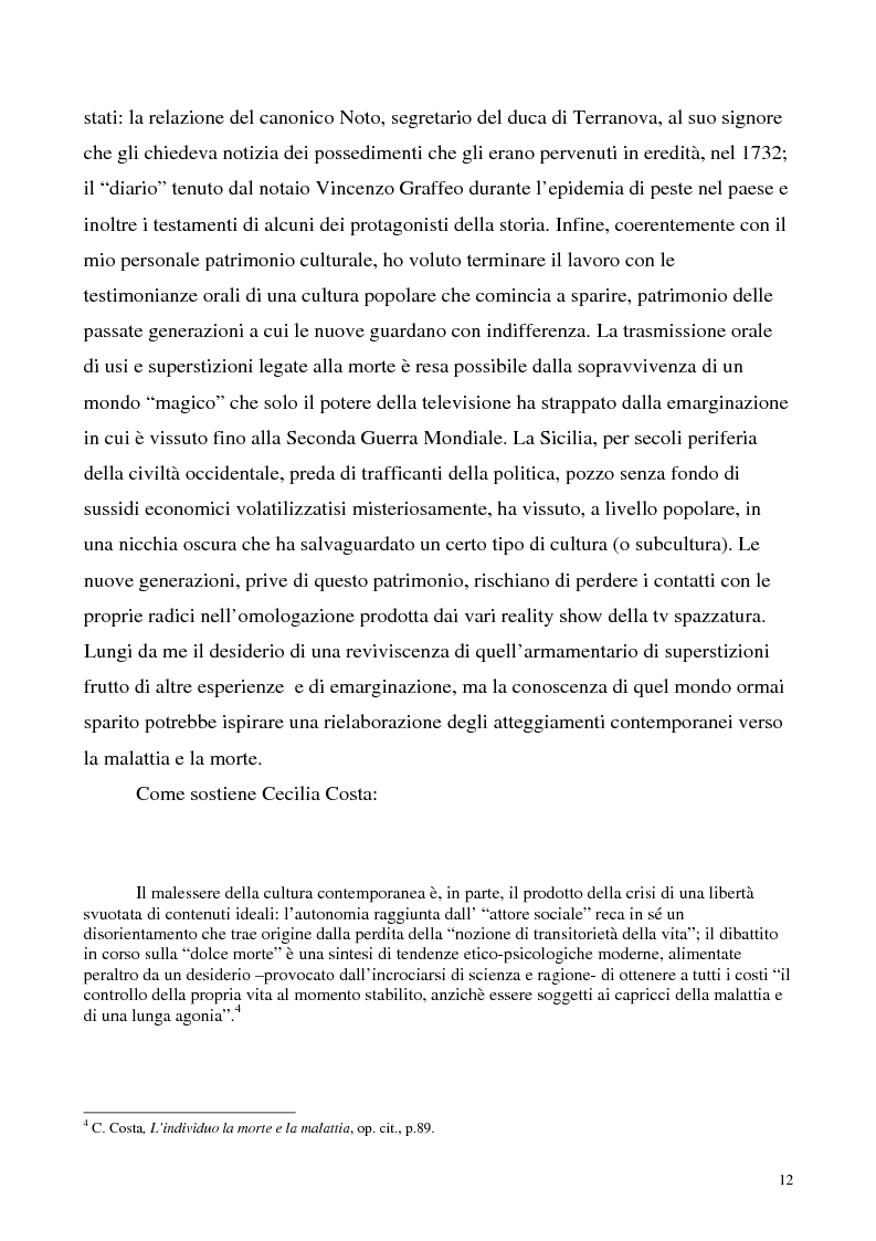 Anteprima della tesi: La luce nella tomba. Fede, ideologie e strategie di fronte alla morte nella Castelvetrano di sec. XVI e XVII, Pagina 7