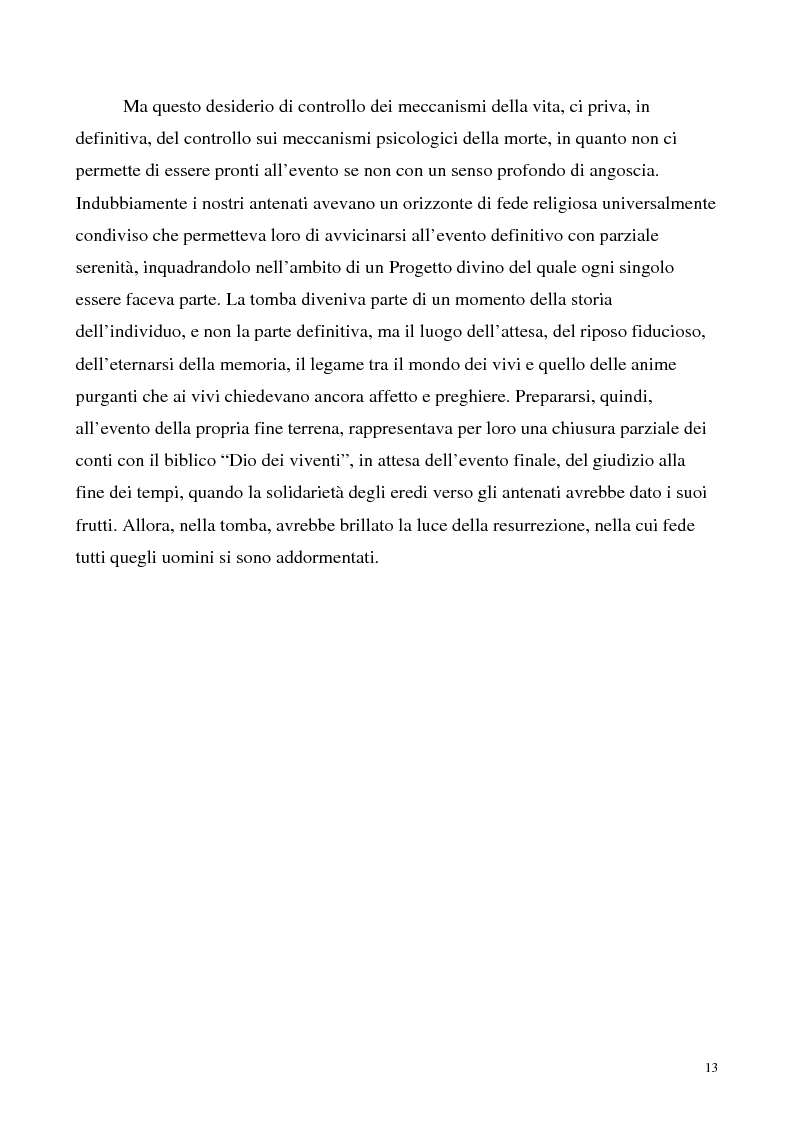 Anteprima della tesi: La luce nella tomba. Fede, ideologie e strategie di fronte alla morte nella Castelvetrano di sec. XVI e XVII, Pagina 8