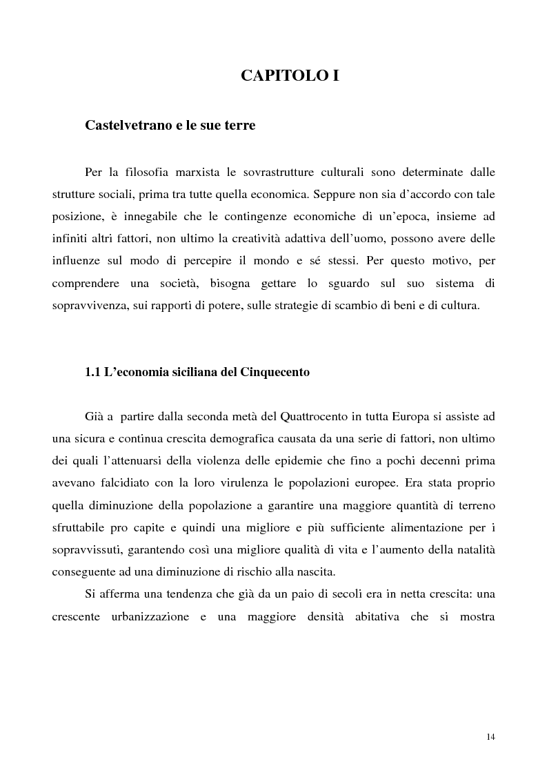 Anteprima della tesi: La luce nella tomba. Fede, ideologie e strategie di fronte alla morte nella Castelvetrano di sec. XVI e XVII, Pagina 9
