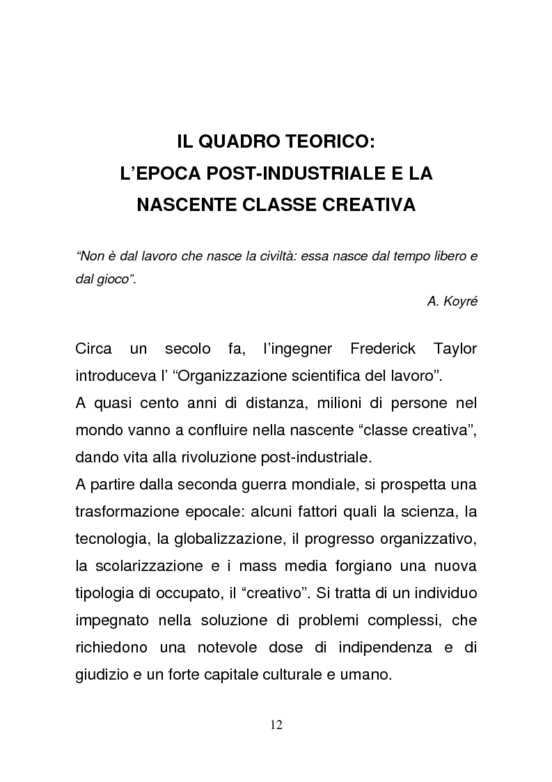 Anteprima della tesi: L'era del podcasting: creatività e vantaggio competitivo nel team Apple, Pagina 9