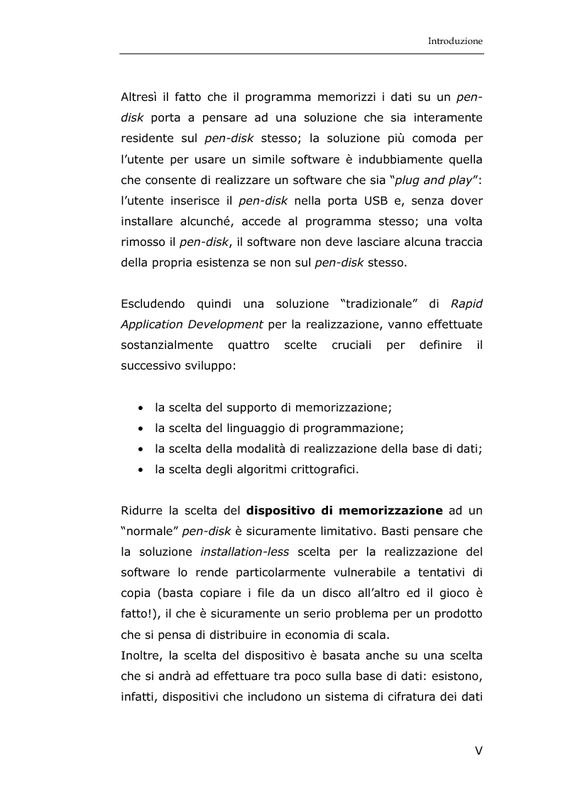 Anteprima della tesi: La sicurezza informatica in applicazioni direzionali: una soluzione per la gestione sicura dei dati nella piccola e media impresa, Pagina 3