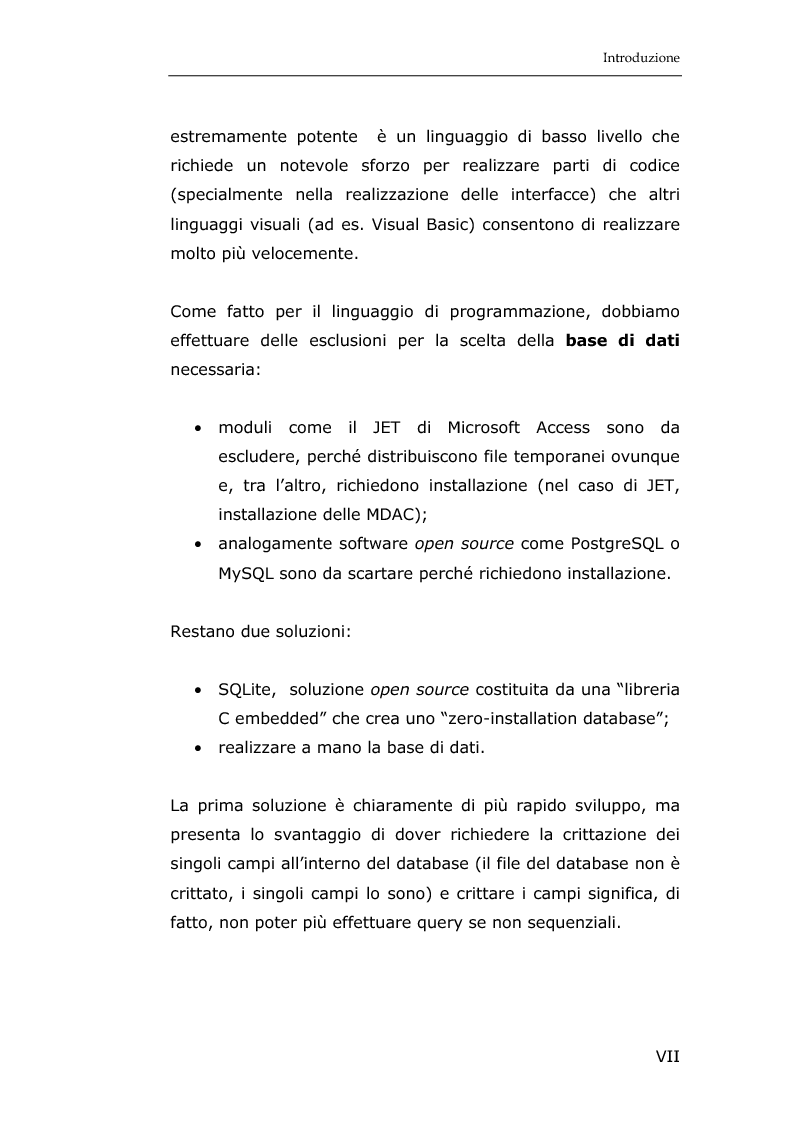 Anteprima della tesi: La sicurezza informatica in applicazioni direzionali: una soluzione per la gestione sicura dei dati nella piccola e media impresa, Pagina 5