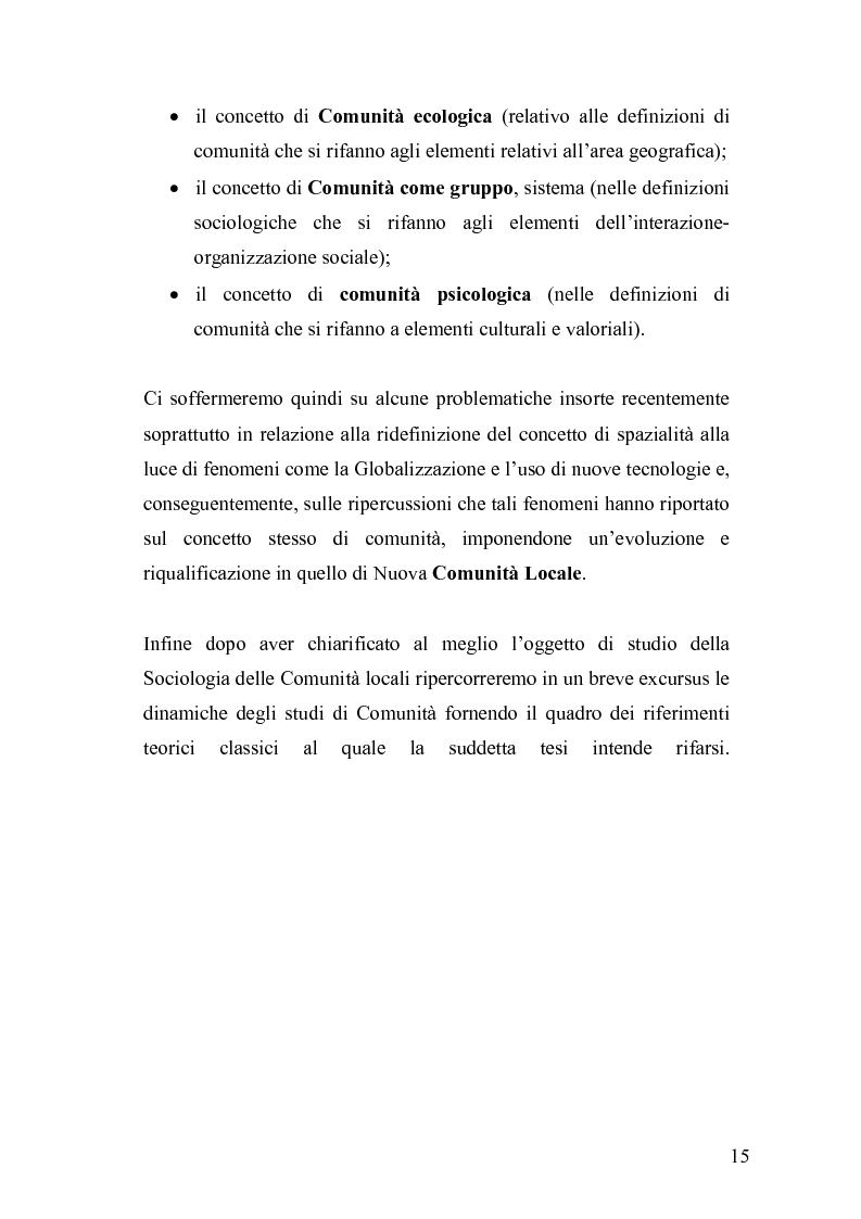 Anteprima della tesi: Derive socioeconomiche e culturali dell'istituzione di un Parco Letterario in una comunità. Il caso di Valsinni., Pagina 8