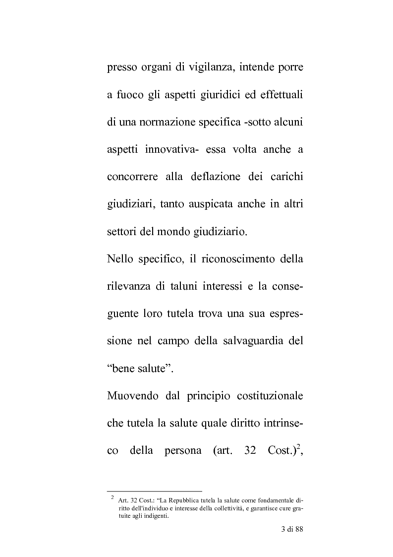 Anteprima della tesi: Delle compentenze della P.A. nella estinzione dei reati contravenzionali in materia di violazione delle norme di igiene e sicurezza del lavoro, Pagina 2