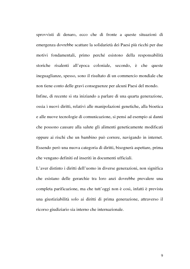 Anteprima della tesi: I diritti dell'uomo nei paesi arabo islamici, Pagina 9