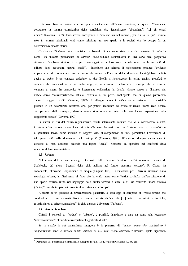 Anteprima della tesi: Comunicazione ed integrazione delle politiche per l’attuazione della sostenibilità., Pagina 6